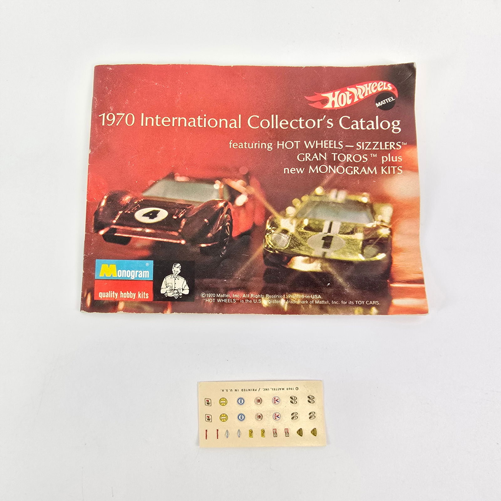 Hot Wheels Redline Catalog and Decal (1 of 5)