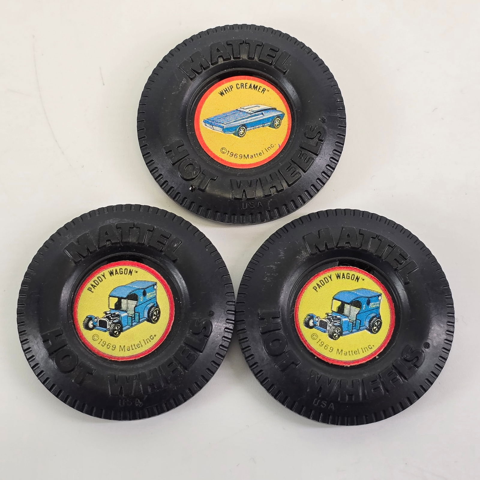 Hot Wheels Redline buttons (1 of 2)
