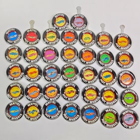 Hot Wheels Redline buttons