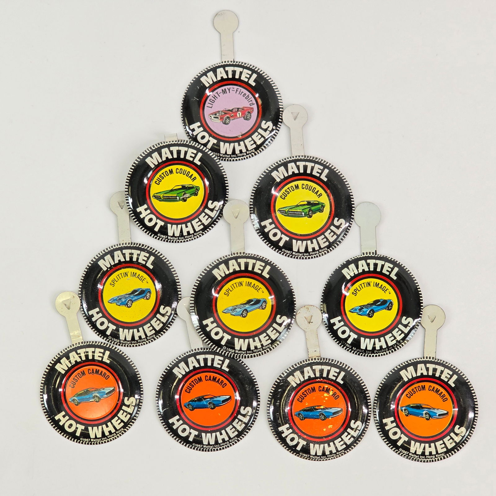 Hot Wheels Redline buttons (1 of 6)