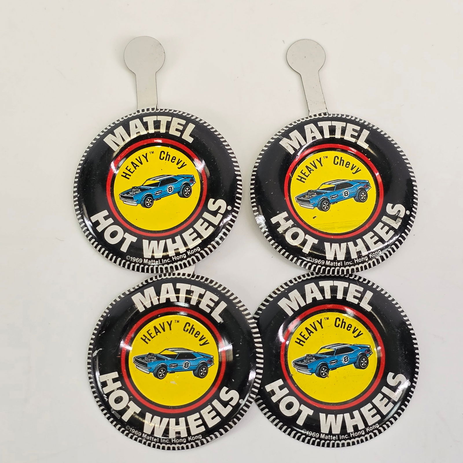 Hot Wheels Redline buttons (1 of 3)