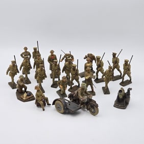 Lineol Military Figure Lot