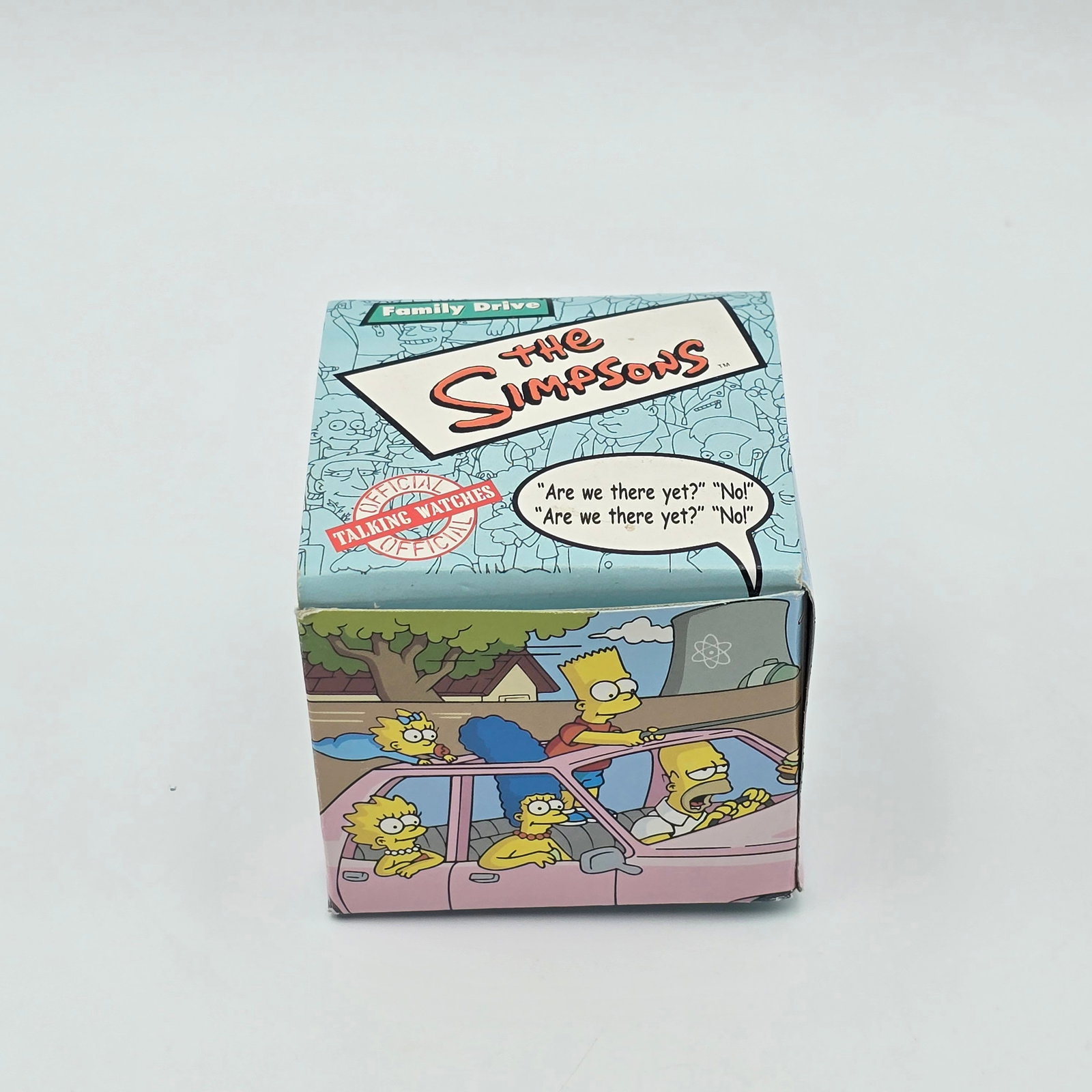 Simpsons Talking Watch: 2002 Burger King Simpson's Digital Watch "Are We There Yet" Family Drive Talking Watch Watch is untested, comes in original box with instructions. 