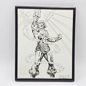 Signed He-Man Print