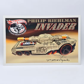 2007 Signed Invader E-Sheet