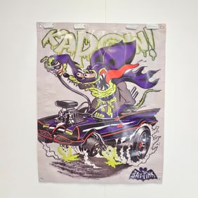 Canvas Roth-inspired Batfink Print