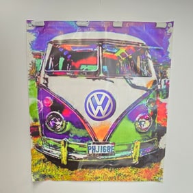 Canvas VW Bus Print