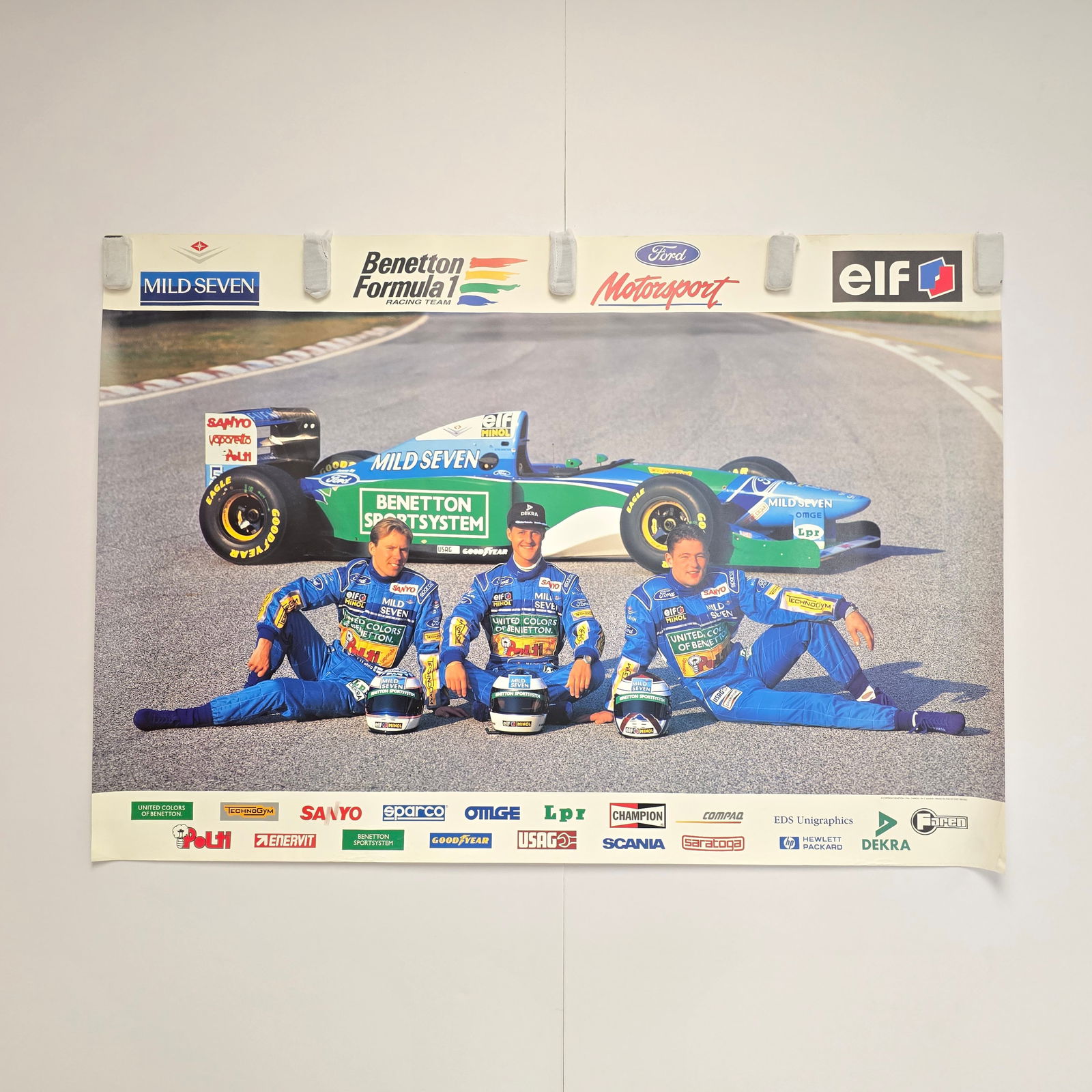 Benetton Team Racing Poster (1 of 5)