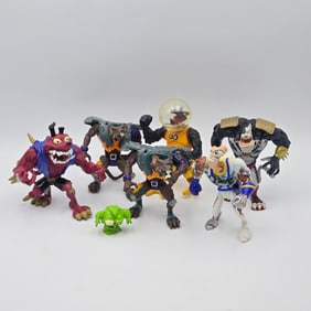 Earthworm Jim Figures Loose Lot