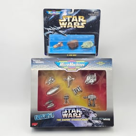 Pair of Star Wars Vehicle Sets