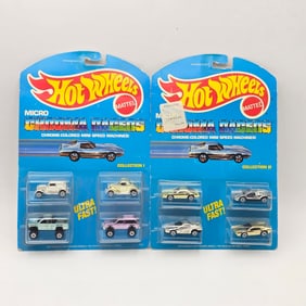 Pair of Hot Wheels Chroma Racers