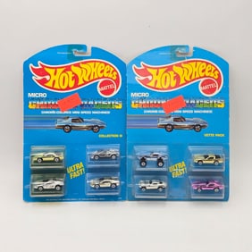 Pair Hot Wheels Chroma Racers