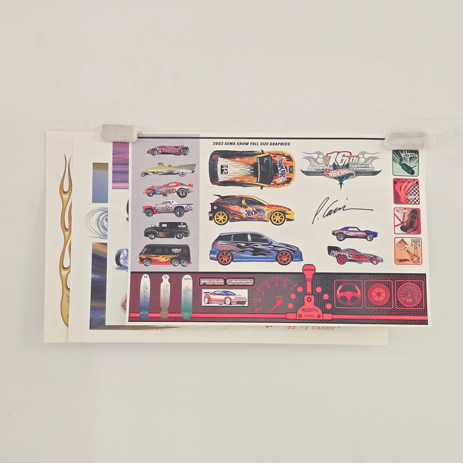 Lot of Signed E-Sheets (1 of 9)