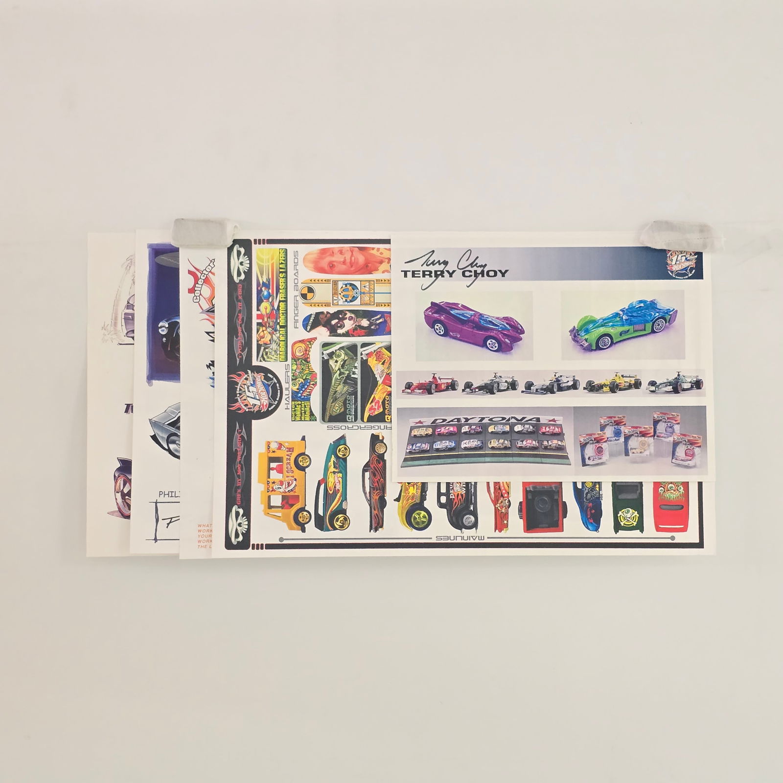 Lot of Signed Hot Wheels Posters (1 of 11)