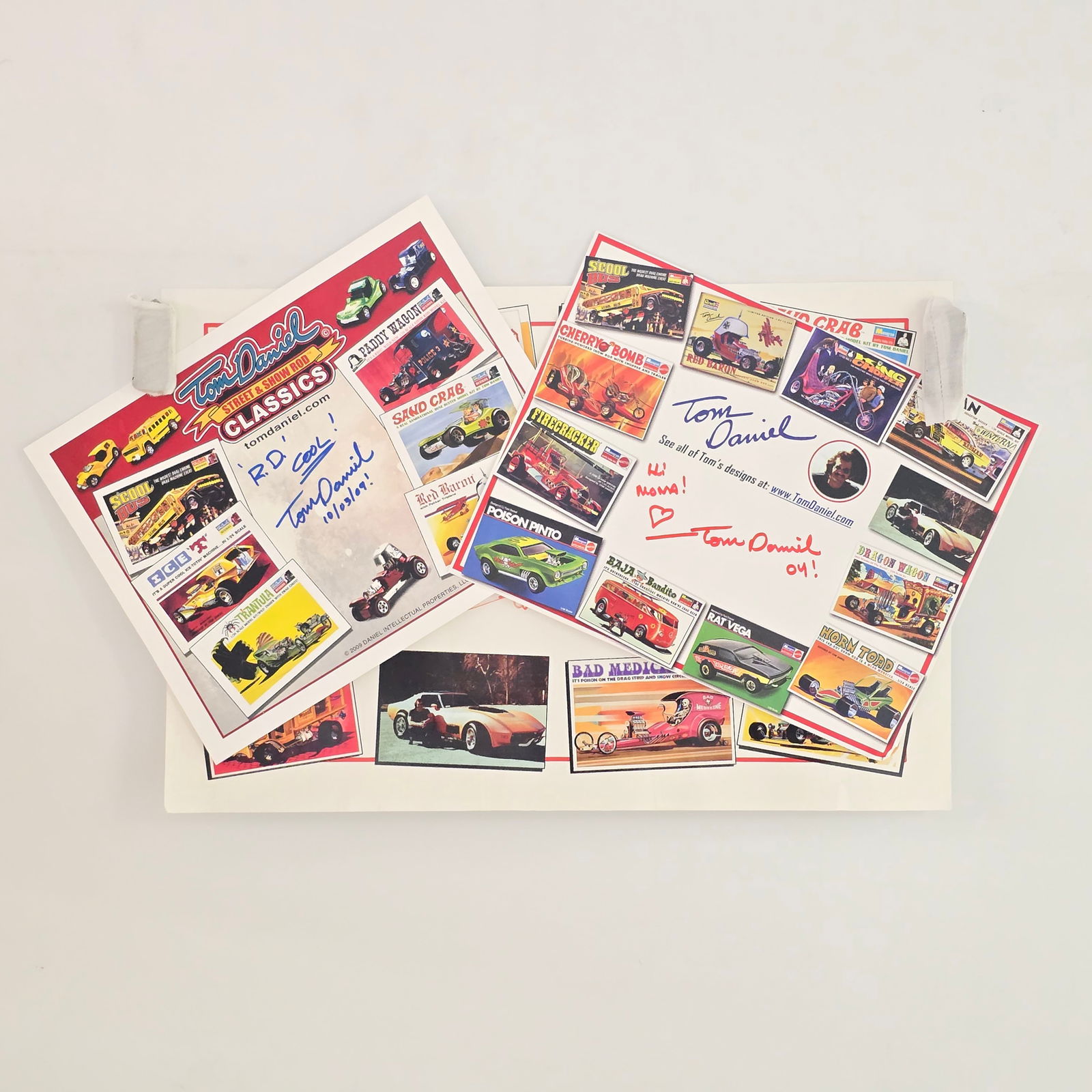 Lot of Signed Tom Daniel Posters (1 of 7)