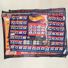 Lot of Hot Wheels Posters