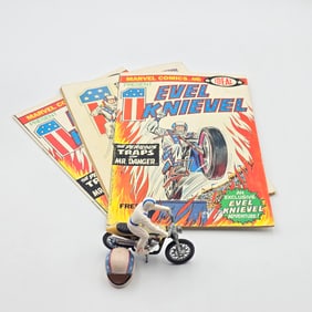 Lot of Evel Knievel Items