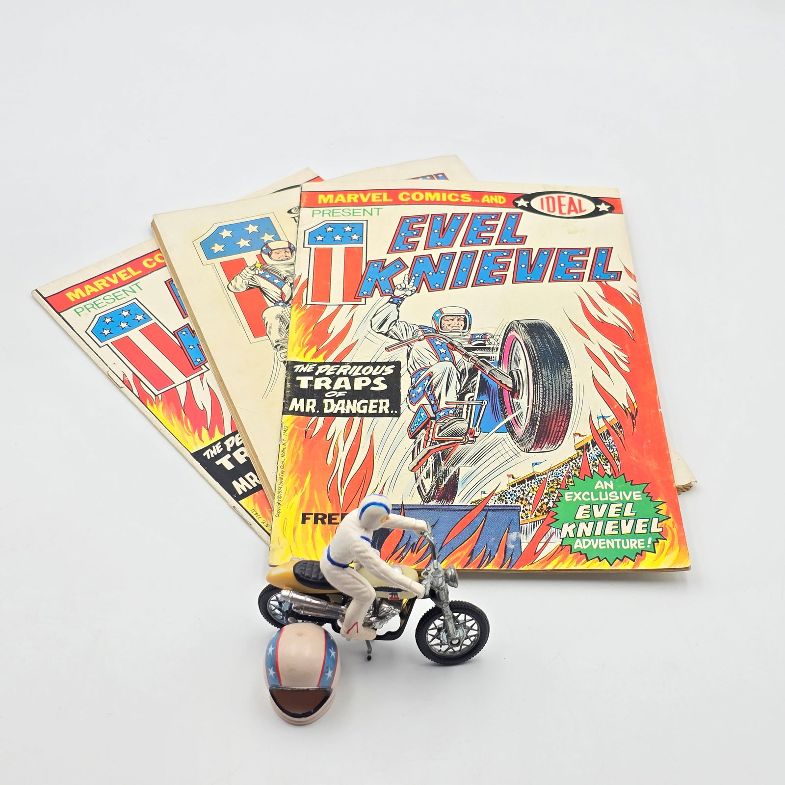 Lot of Evel Knievel Items (1 of 9)