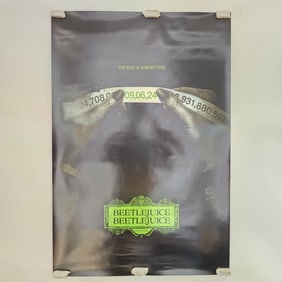 Beetlejuice/Beetlejuice Poster