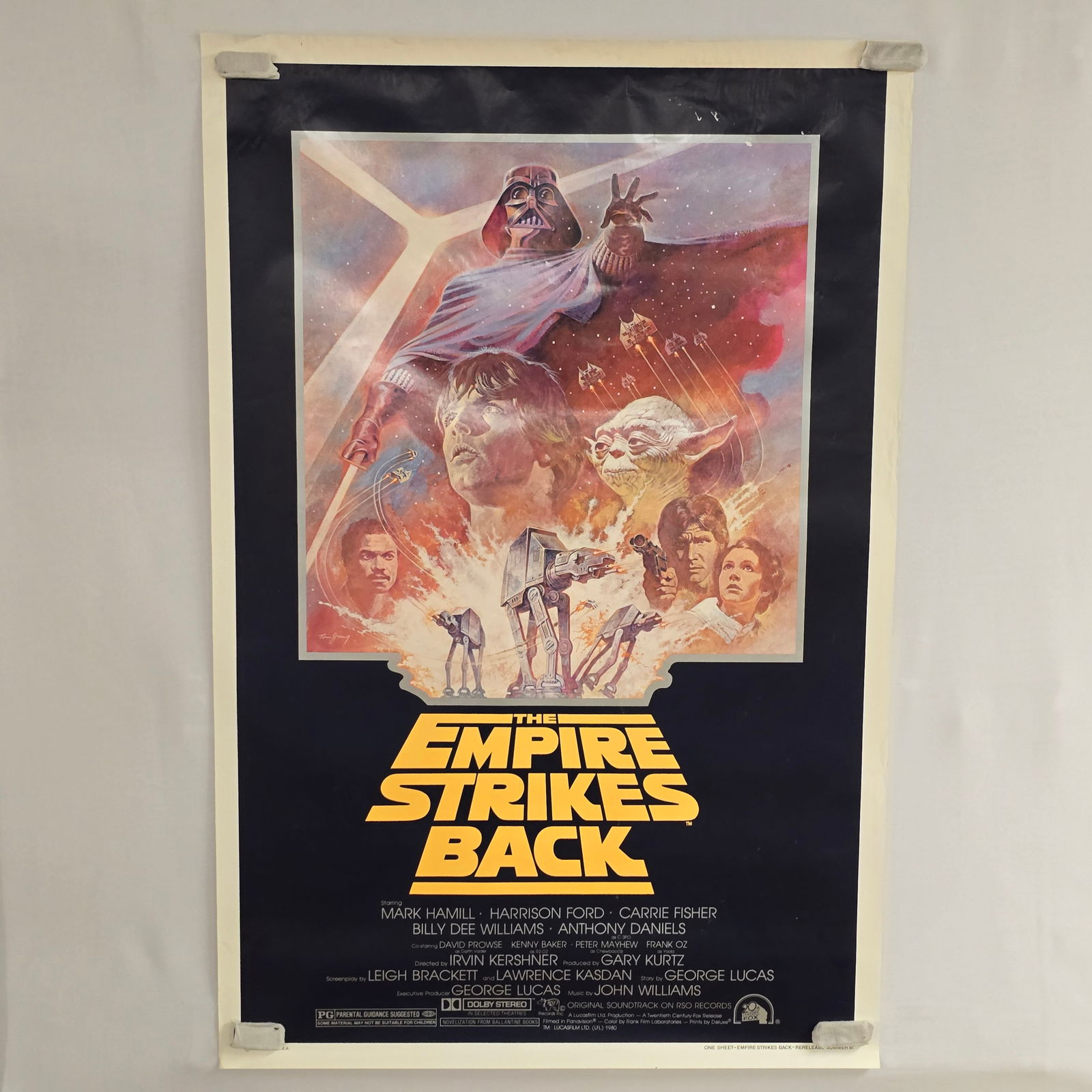 The Empire Strikes Back One Sheet Movie Poster (1 of 19)
