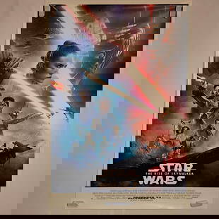 The Rise of Skywalker One Sheet: Star Wars The Rise of Skywalker Movie Theater One Sheet Poster Looks to be in overall good condition, no major damages to note. Some light wear from use/storage is to be expected