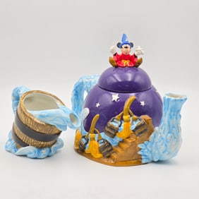 Fantasia Teapot & Creamer