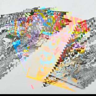 Marvel Comic Book Lot: Lot of (4) Marvel Comics Including: - X-MEN #2, November 1991 - The Uncanny X-MEN #290, July 1992 - The Avengers #193 Newsstand Variant, March 1980 - The Avengers #340, October 1991 All comics appear