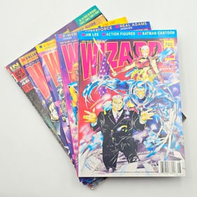 Lot of Wizard Magazines