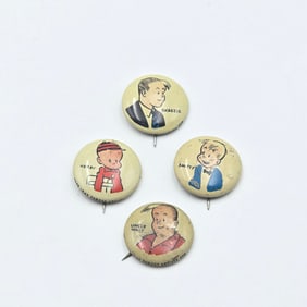 Lot of 1940s PEP Pins