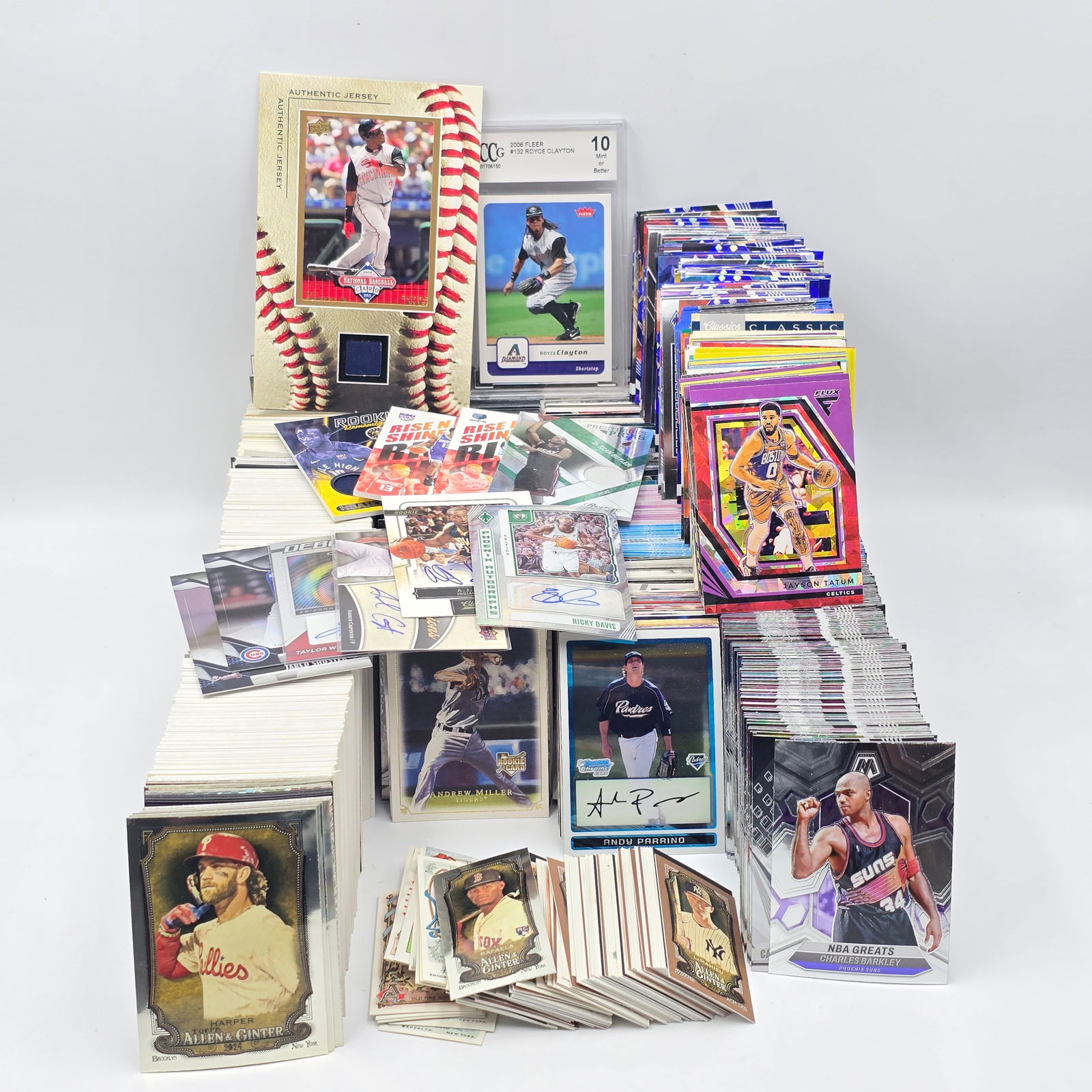 Lot of Baseball/Basketball Cards & inserts (1 of 8)