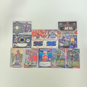 Lot of Swatch/Signed Football Cards