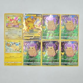 Pikachu Pok?©mon cards lot