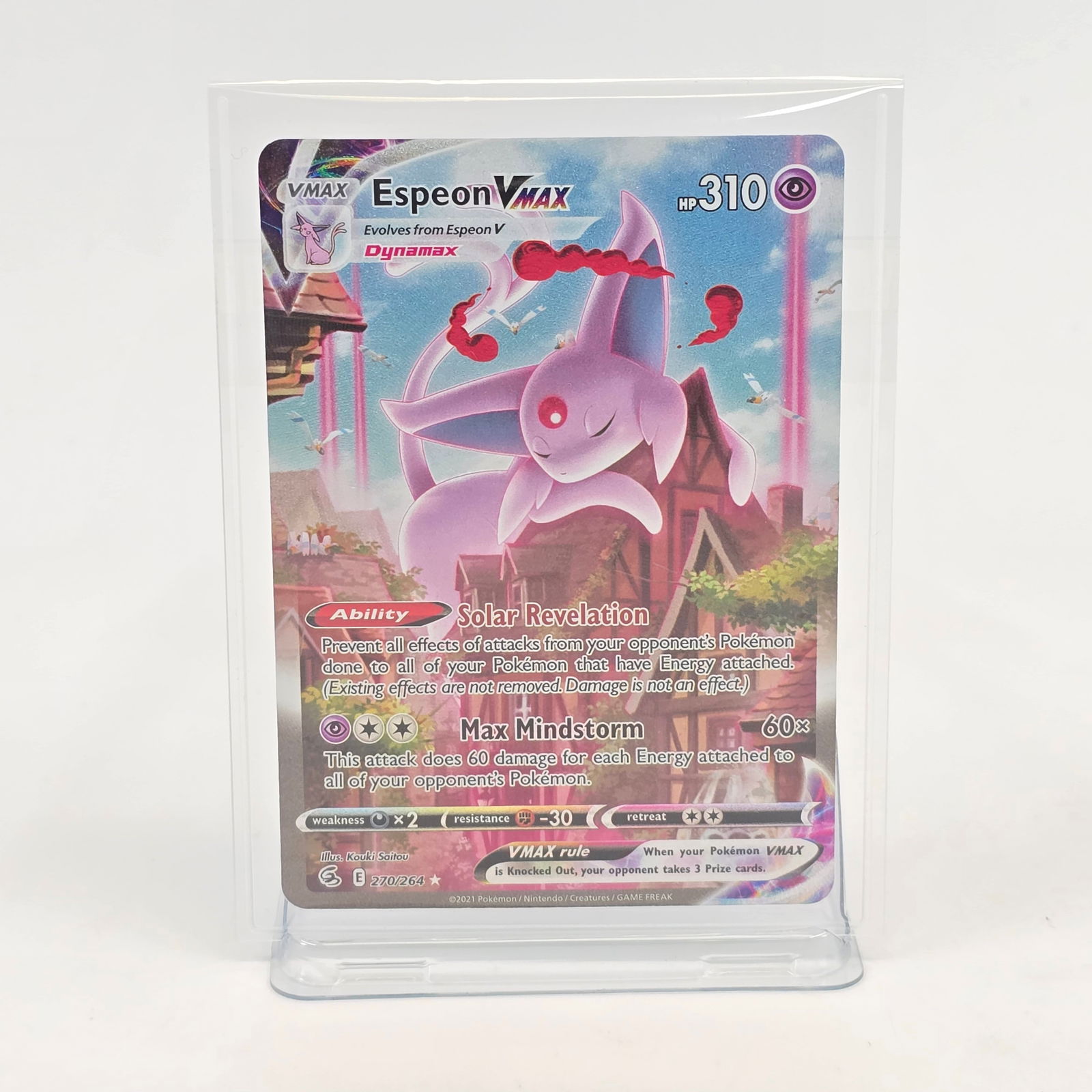 Espeon Pok?©mon VMax Card (1 of 20)