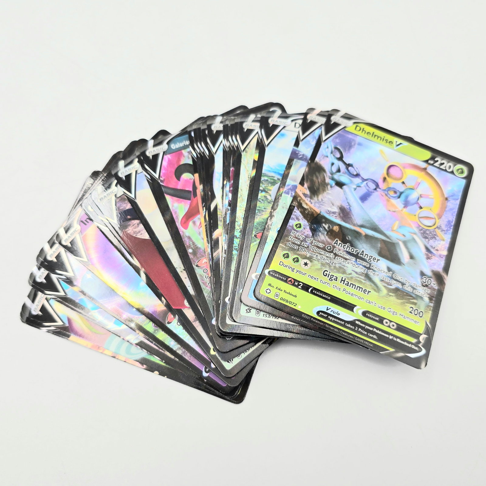 Pok?©mon V cards (1 of 6)