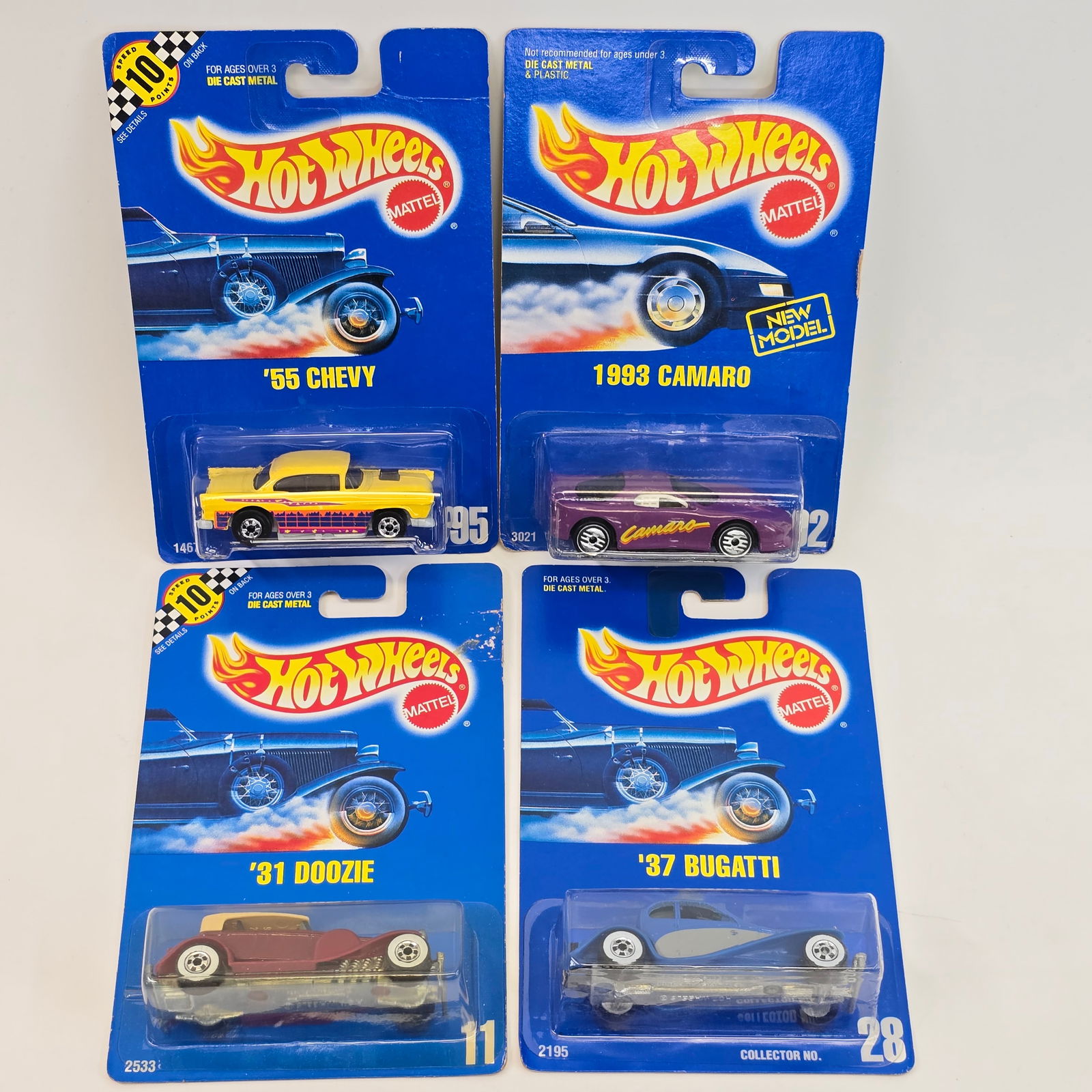 Hot Wheels blue card lot (1 of 14)