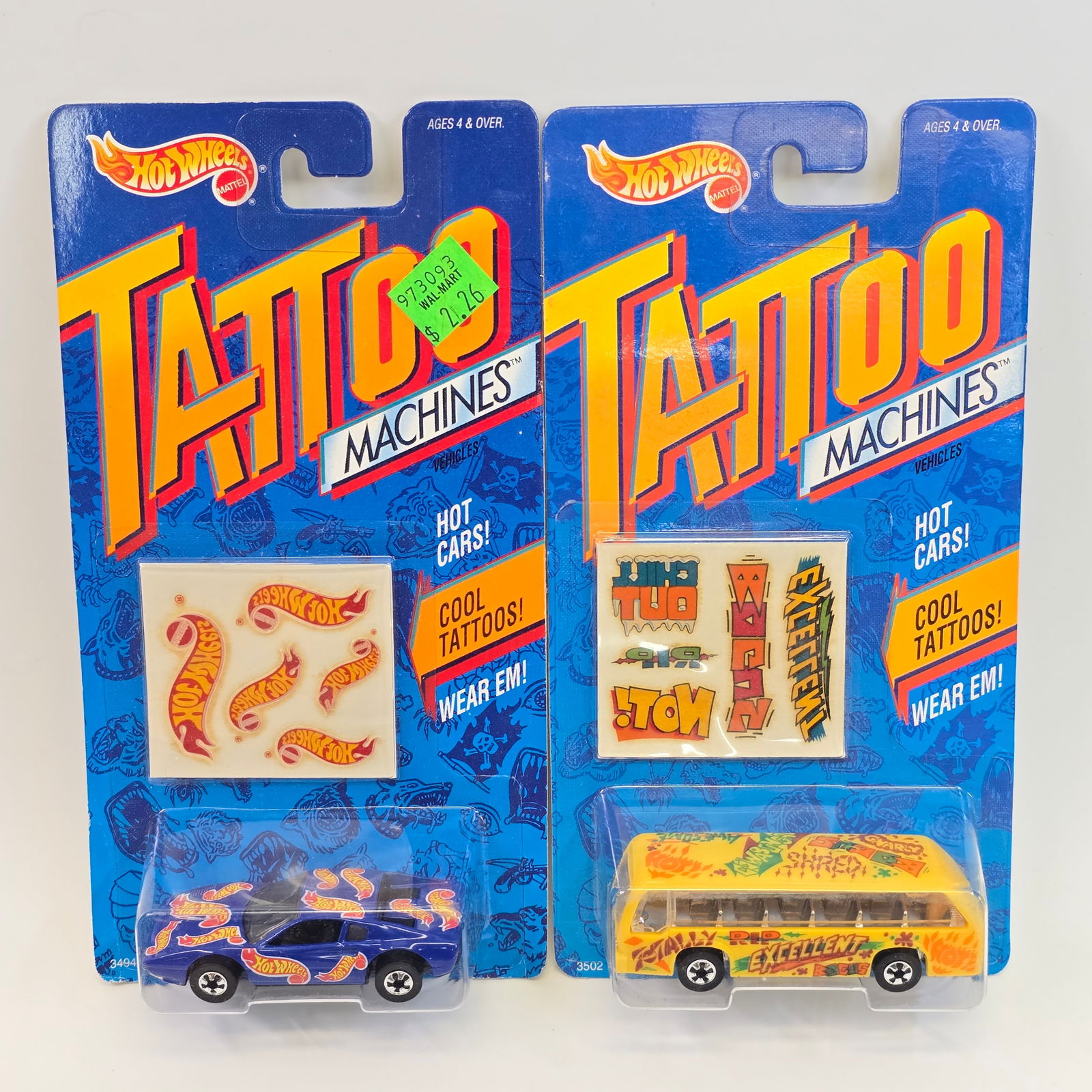 Hot Wheels Tattoo Machines pair (1 of 6)