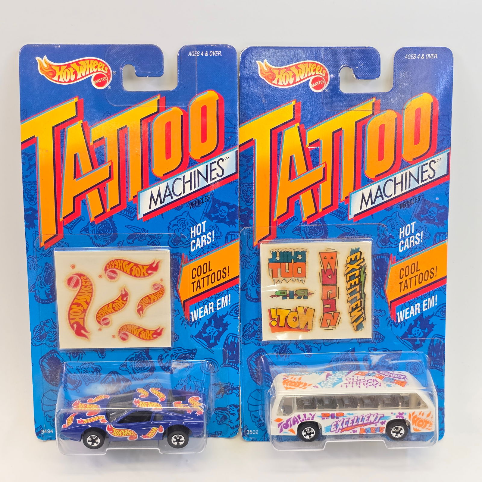 Hot Wheels Tattoo Machines pair (1 of 6)