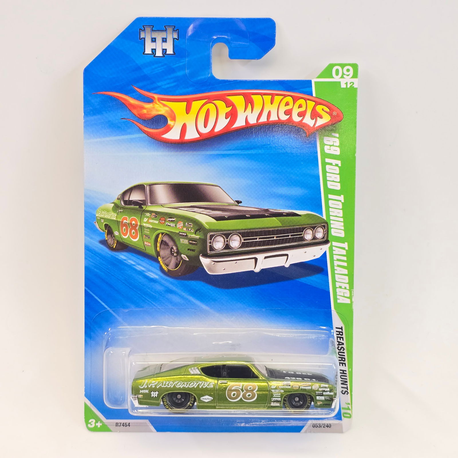 Hot Wheels STH Torino Talladega: Hot Wheels STH '69 Ford Torino Talladega Car(s) - excellent with no issues Card (s) - Card is very good with an edge ding to right side as seen blister/baggie(s) - clear, crack free a