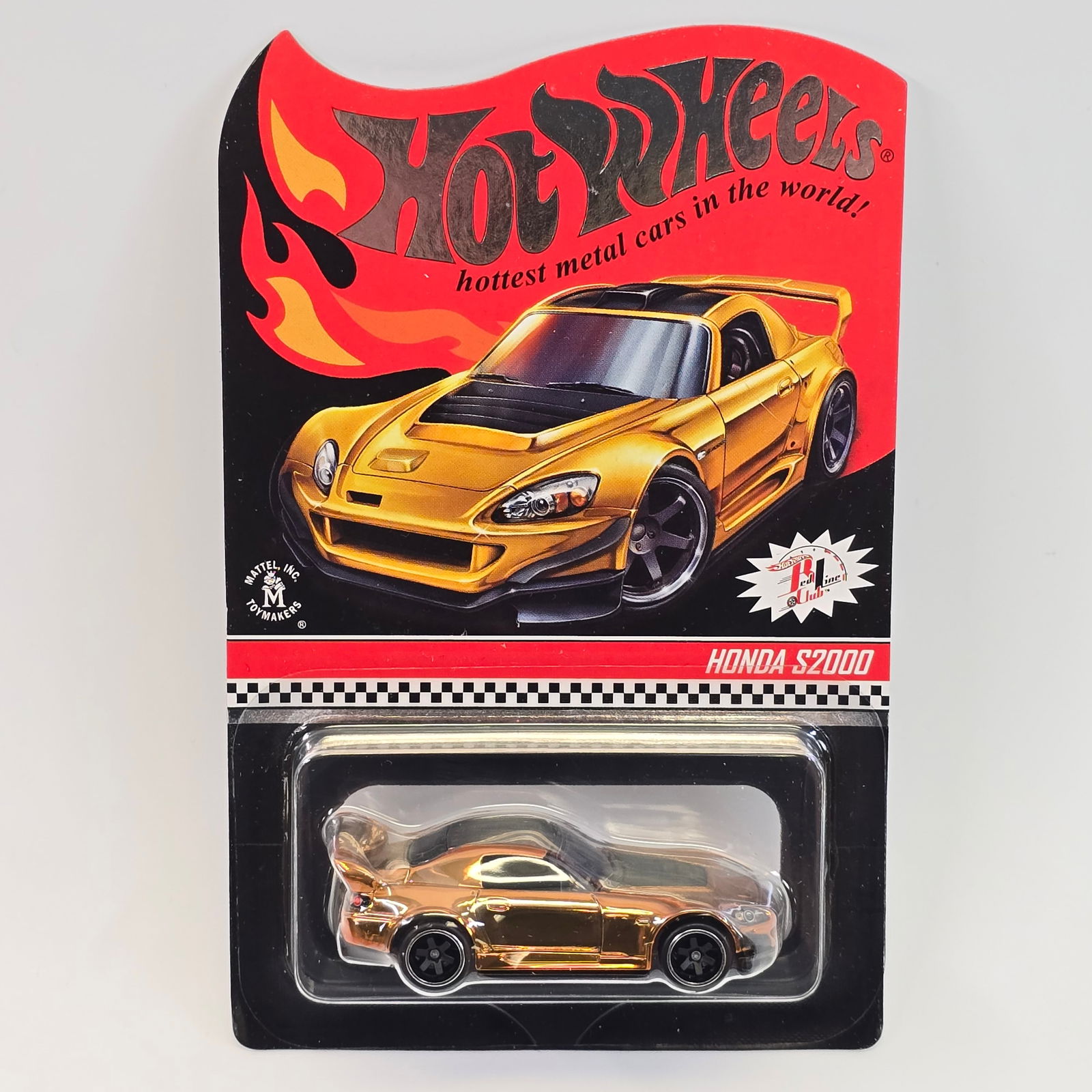 Hot Wheels RLC Honda S2000: Hot Wheels 22nd Collectors Nationals Orange Honda S2000 - #'d 3353/10000 Car(s) - excellent with no issues Card/Boxes (s) - Card is excellent with no issues of note blister/case(s) - clear, crack