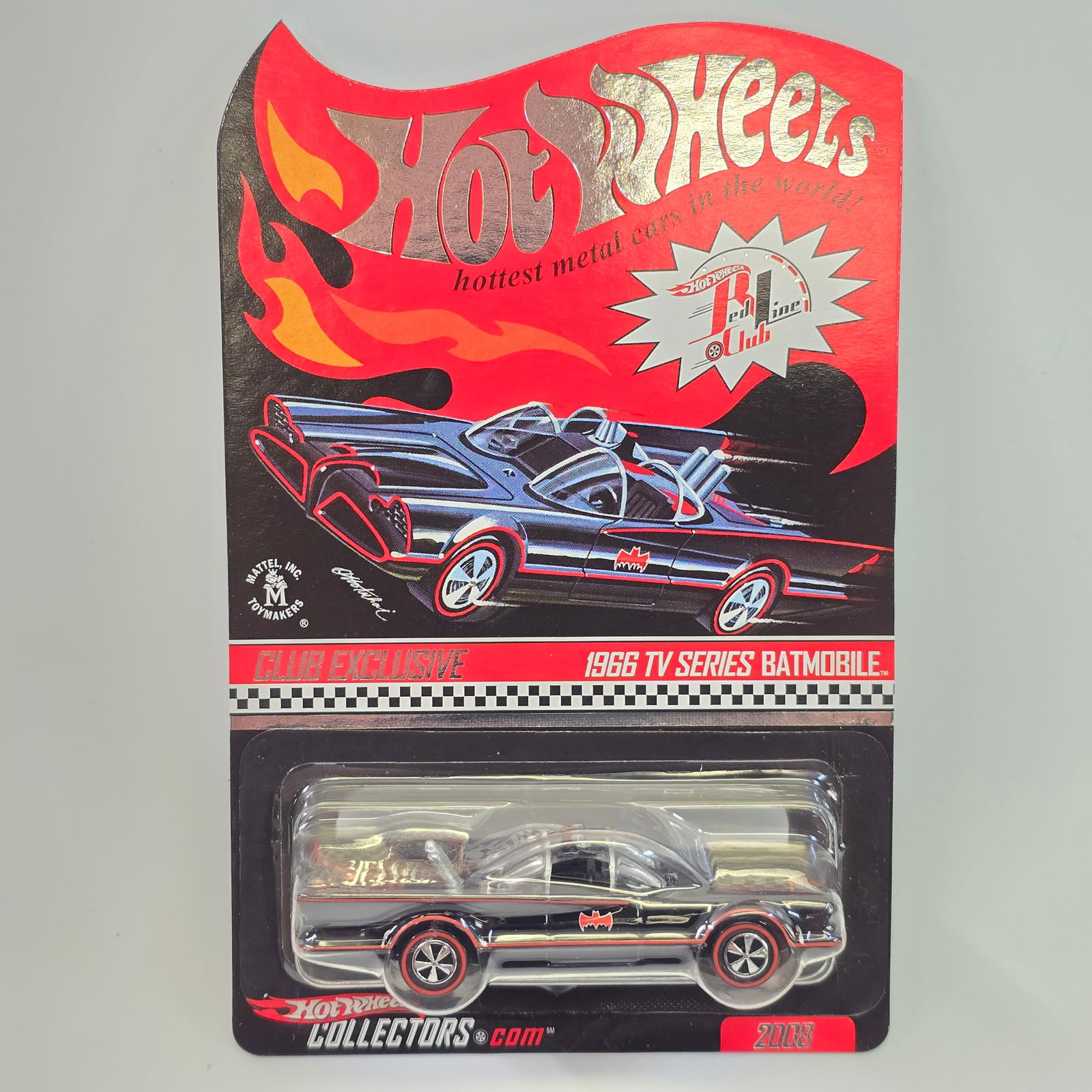 Hot Wheels RLC Batmobile: Hot Wheels RLC 1966 TV Series Batmobile - #'d 7324/ 13428 Car(s) - excellent with no issues Card/Boxes (s) - Card is excellent with no issues of note blister/case(s) - clear, crack free and fir