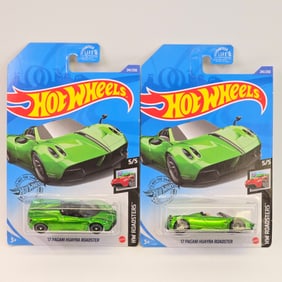 Hot Wheels STH Pagani pair