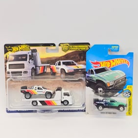 Hot Wheels Toyota truck pair