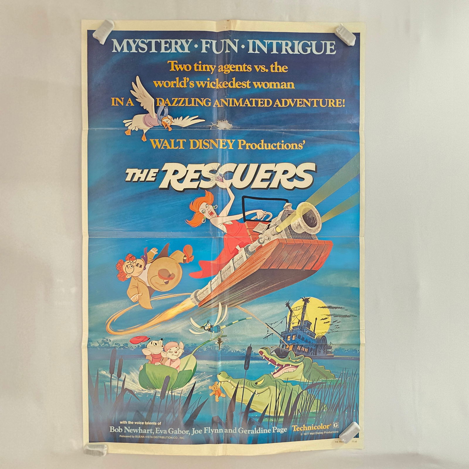The Rescuers Movie Poster One Sheet (1 of 6)