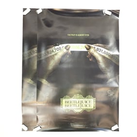 Beetlejuice Movie Posters One Sheet