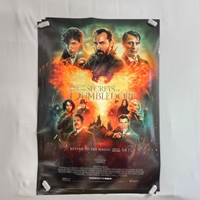 The Secrets of Dumbledore One Sheet