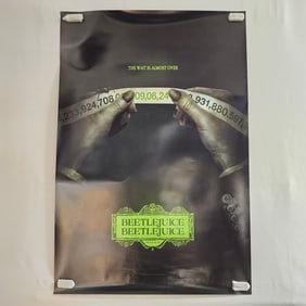 Beetlejuice Beetlejuice Movie Poster One Sheet