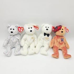 Original Beanie Babies Lot of 4