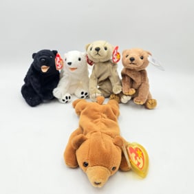 Original Beanie Babies Lot of 5