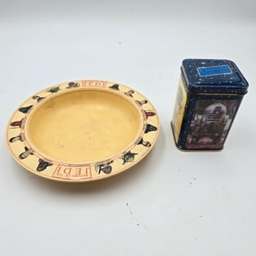 Vintage Star Wars Bowl and Tin