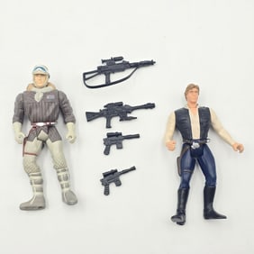 Star Wars POTF Han Solo pair